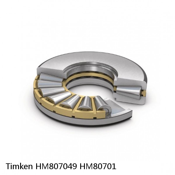 HM807049 HM80701 Timken Tapered Roller Bearing Assembly