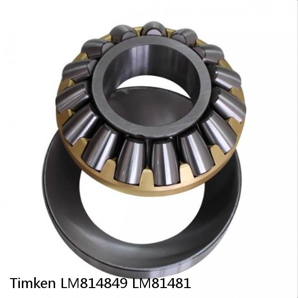 LM814849 LM81481 Timken Tapered Roller Bearing Assembly