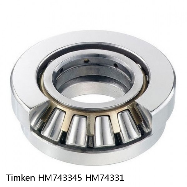 HM743345 HM74331 Timken Tapered Roller Bearing Assembly