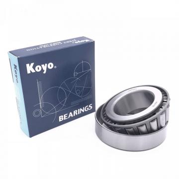 127 mm x 142,875 mm x 7,938 mm  KOYO KBX050 angular contact ball bearings